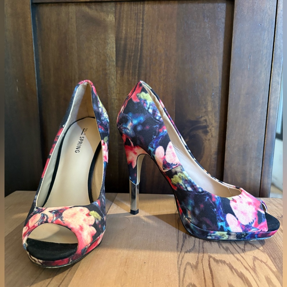 Floral Heels